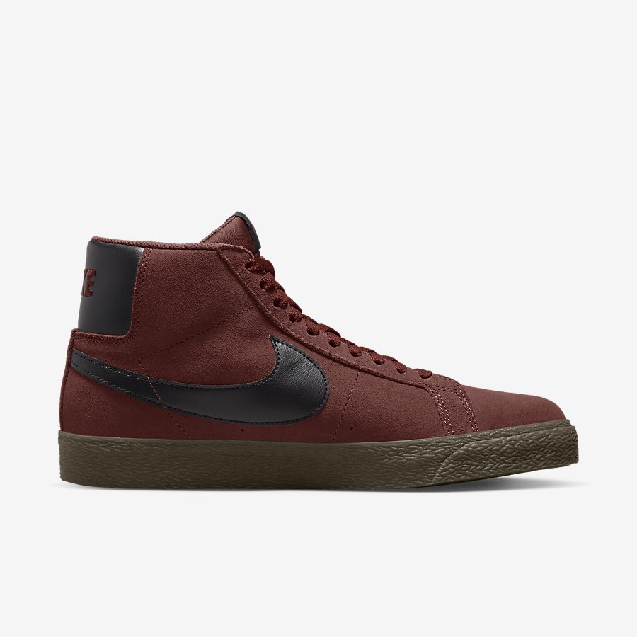 Giày Nike SB Zoom Blazer Mid Nữ Nâu Đỏ